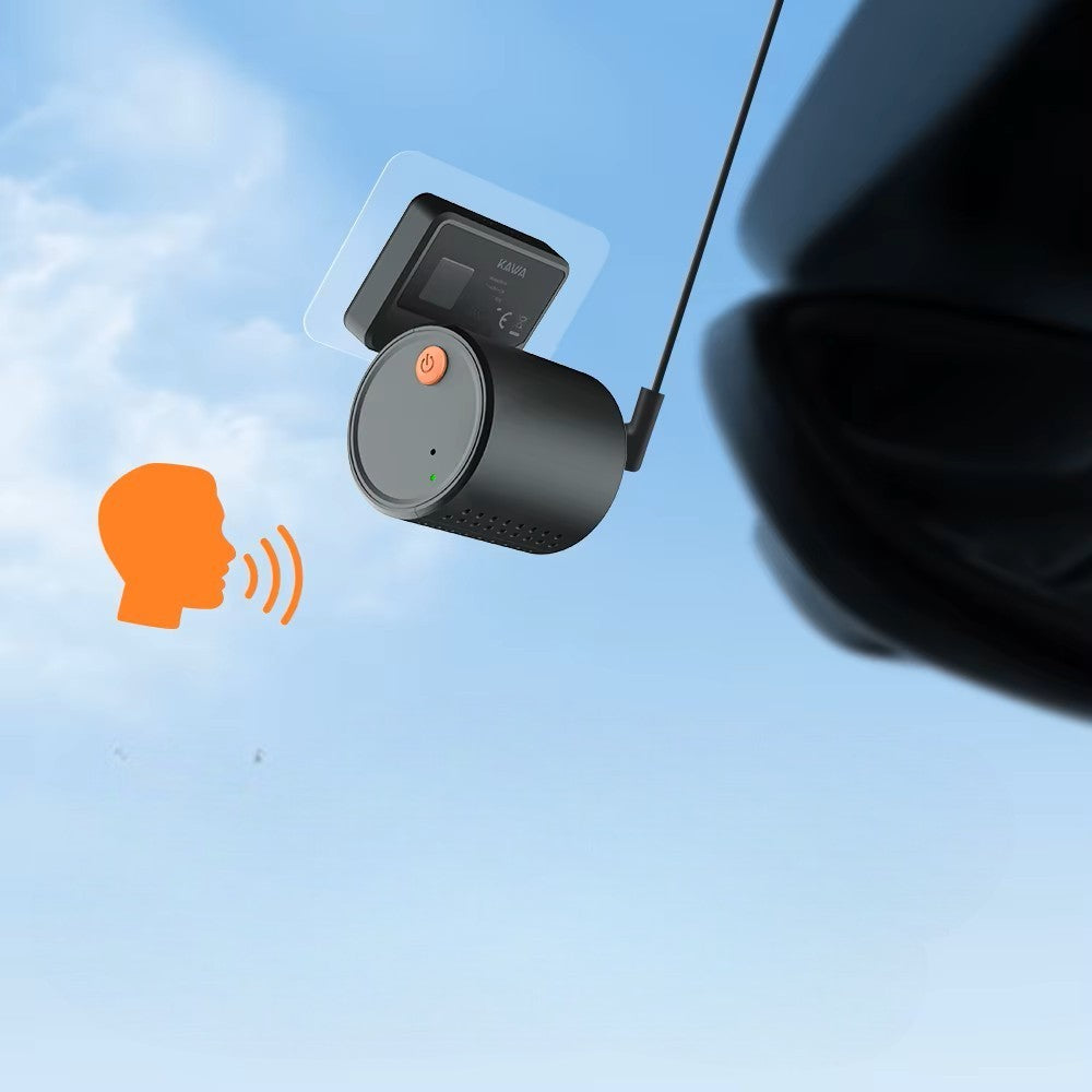 Caméra pour Voiture - MiniDashGuard2K™ - Noir