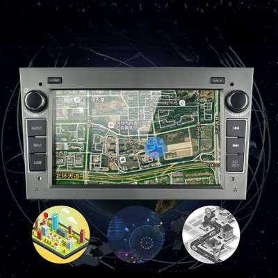 Autoradio Voiture - CarPlayRadio™ - Gris