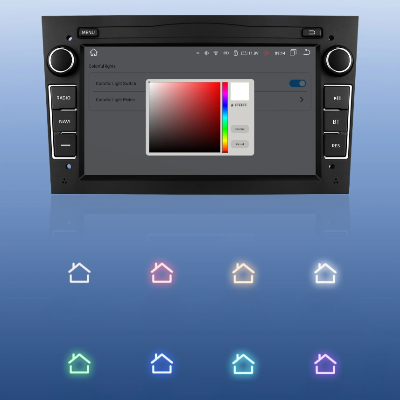 Autoradio Voiture - CarPlayRadio™ - Noir