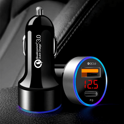 Bluetooth pour la voiture - LedCarChargerâą - Gris - Automobile