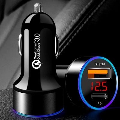 Bluetooth pour la voiture - LedCarChargerâą - Noir - Automobile