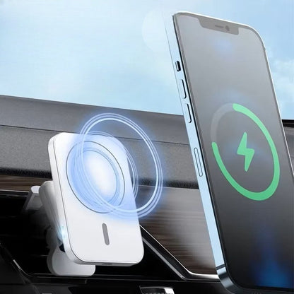 Chargeur Sans Fil - MagneticDriveCharger™ - Blanc