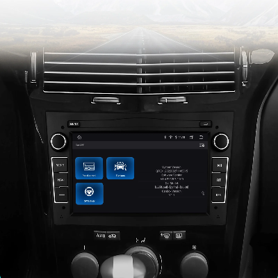 Autoradio Voiture - CarPlayRadio™ - Noir